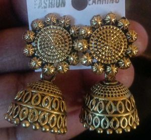 Combo Pack Of 2 (Gold Oxidised Jumki)