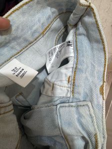 Light Wash Denim Skirt