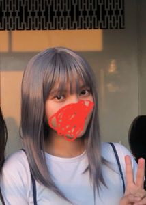 Purple wig