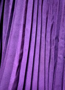 Elegant Purple Pleated Dress