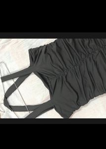 SALE❗️❗️Urbanic Ruched Black Dress
