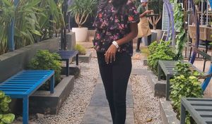 Floral Print Layered Top