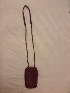 Daily objects Leather Chain Wallet
