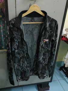 Camouflage Print Jacket