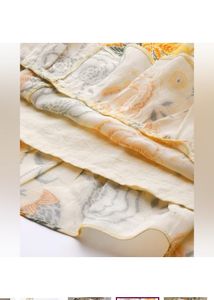 LABEL RITU KUMARFloral Print A-line Dress with Spa