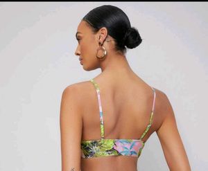 Printed Sport &amp; Bikini Bra Size M To L