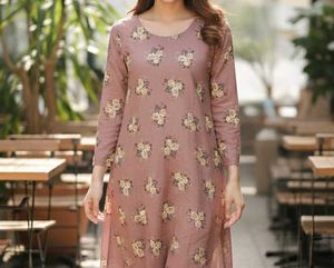 Floral Print Kurta