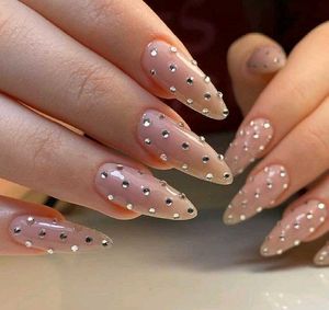 Black Stiletto Press-On Nails