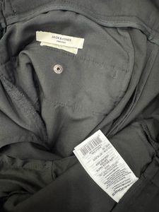 Jack &amp; Jones Slim Cropped Black Pants