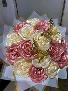 Rose & Butterfly Bouquet
