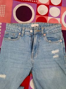Denim Flared Jeans