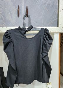 Black Fullsleeves Top