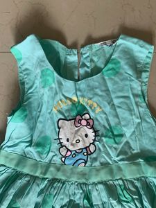 Kids Hello Kitty Frock 5-7 years