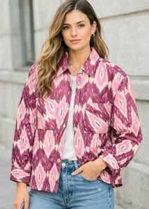 Patterned Designer print Jacket-42