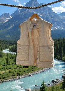 Zara Quilted Vest Jacket