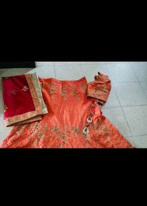 Elegant Embroidered Lehenga Choli Set