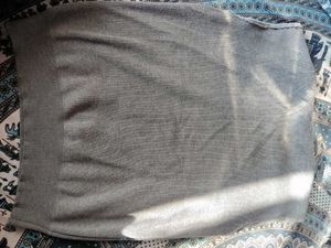 Grey Sleeveless Sweater Vest