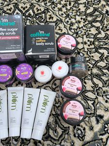 Body Scrub..Butter Lip Cleaning Balm And Face Mask