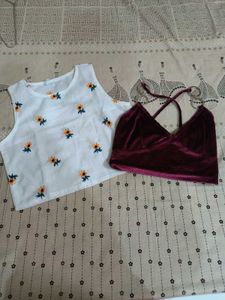 Cute Crop Top Set of 2