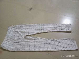Checkered Casual Pants
