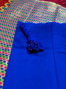 Vibrant Banarasi Silk Dress Material