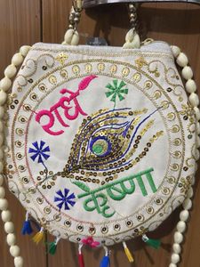 Radha Krishna Sling Bag