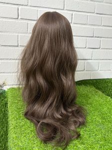 Brown Wig with Bangs