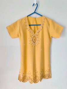 Cute Yellow Salwar Suit