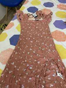 Floral Print Midi Dress
