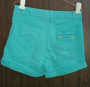 Cyan Shorts