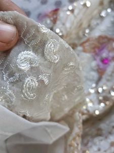 punjabi Suit cream colour 💗