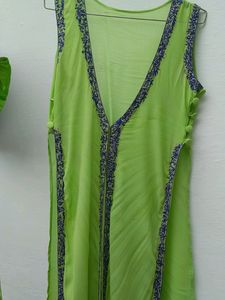 Green 4 peice Sharara
