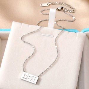 11:11 Silver Necklace
