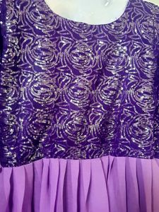 Purple Party Dress