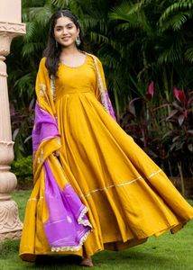 full flair Anarkali Kurta Set