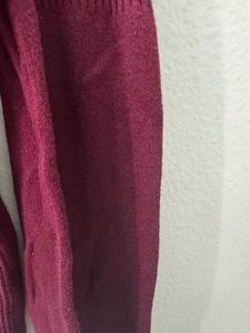 Oodji Maroon Sweater