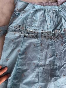 Blue ghagra | Ethnic Skirt