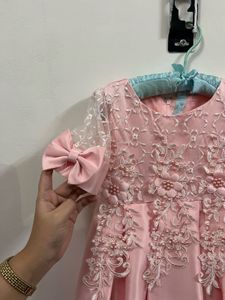 Pretty Pink Girls Party dress