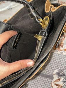 Balmain and sketch Handbag