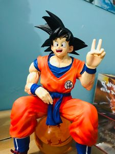 Goku Action Figure With Big Dragon Ball 20 Cm