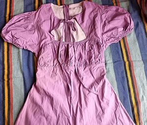 Cute Purple Mini Dress  buy2 get 2 free