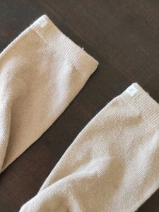 Beige Ankle Socks