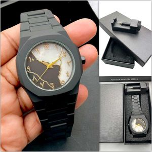 Stylish Black Wristwatch