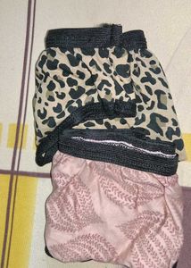 Womens Briefs-Pink &amp; Leopard 🩷🦋
