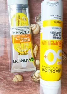 Garnier Sunscreen &amp; Cleanser