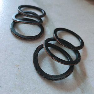 Lac Bangles with Stone Detail