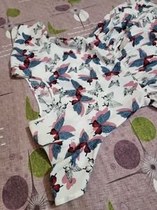 Butterfly Peplum Top