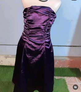 YVES CALVIN satin Bridal Gown With Corset Back
