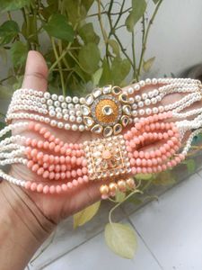 2 Choker Necklace Without Earrings