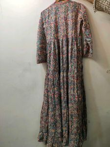Floral Print Long Sleeve Dress